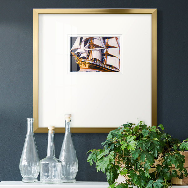 Latitude Run® " Golden Ship " Wayfair